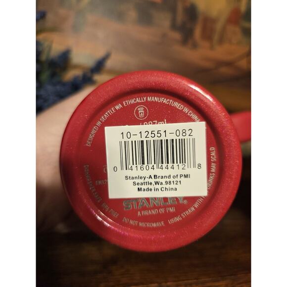 Stanley x "ELF" 30oz Red Delicious Quencher Tumbler NEW (1 Tumbler) - Picture 6 of 9